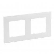 NILOE STEP Рамка 2-постова, колір Білий, фото 1