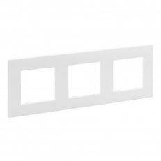 NILOE STEP Рамка 3-постова, колір Білий, фото 1