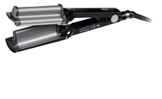 BaByliss BAB2469TTE Плойка для волосся потрійна Ionic 3D Hi-Def Waver 19 мм BAB2469TTE-титан