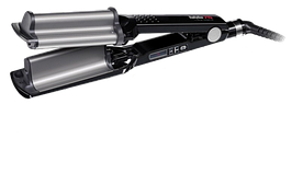 BaByliss BAB2469TTE Плойка для волосся потрійна Ionic 3D Hi-Def Waver 19 мм BAB2469TTE-титан