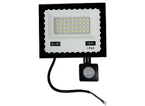 Прожектор LED 30w Ultra Slim 220V 2500Lm 6500K IP65+ДР(TNSy5000515)