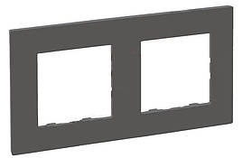 NILOE STEP Рамка 2-постова, колір Сталь