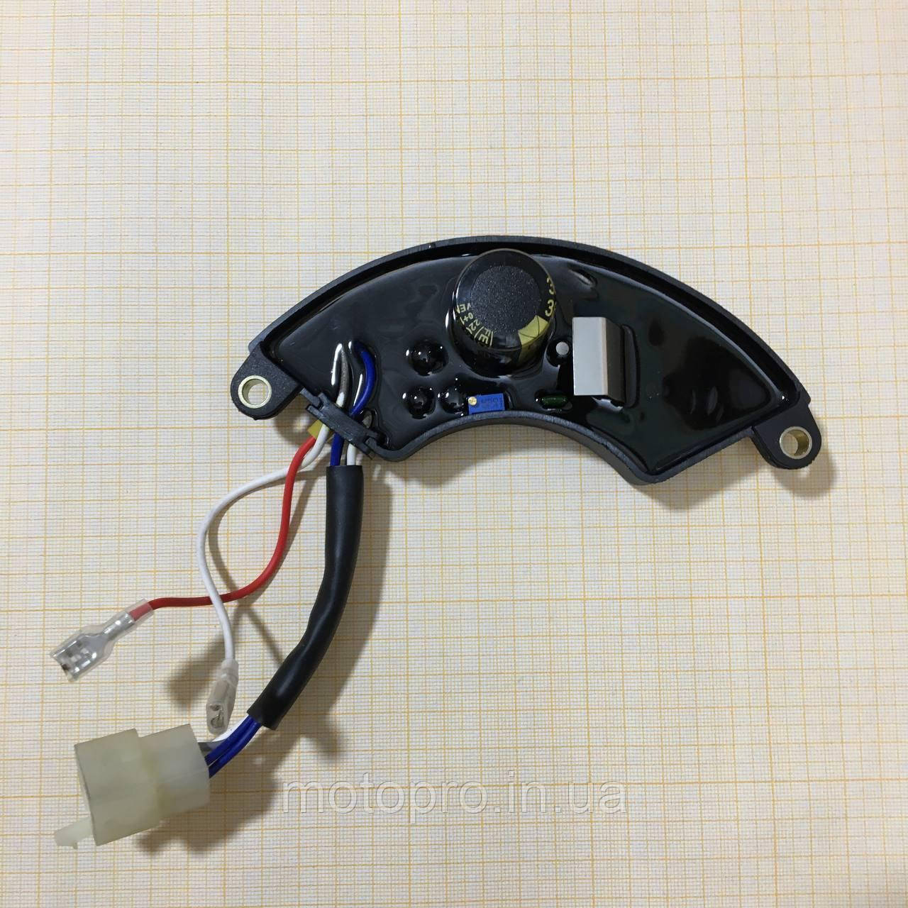 AVR регулятор пружні генератора 5,5-6,5 кВт 350V 360 мкф 1 фаза, фото 1