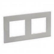 NILOE STEP Рамка 2-постова, колір Перлинний