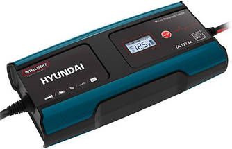 Зарядний пристрій Hyundai HY 810 (9 ступенів заряду, режим "холодна погода", 8А, 150 А/год, 3 роки гарантії)
