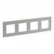 NILOE STEP Рамка 4-постова, колір Перлинний