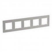 NILOE STEP Рамка 5-постова, колір Перлинний