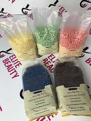 Віск Extra в гранулах Film Wax 500 гр зелений, фото 2