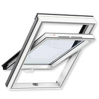 Окно мансардное VELUX GLU MK04 0051B 78x98см дерево в полиуретане