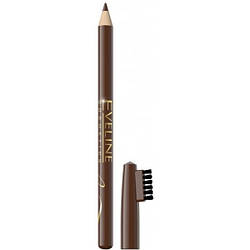 Олівець для брів Eveline Eyebrow Pencil Brown, 4 г