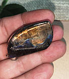 Великий кулон із пурпурним лабрадором "Літній бриз", фото 2