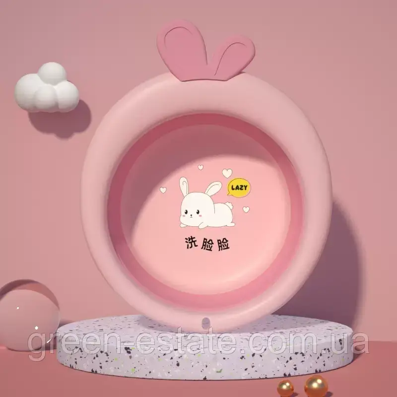 Миска дитяча трансформер рожева