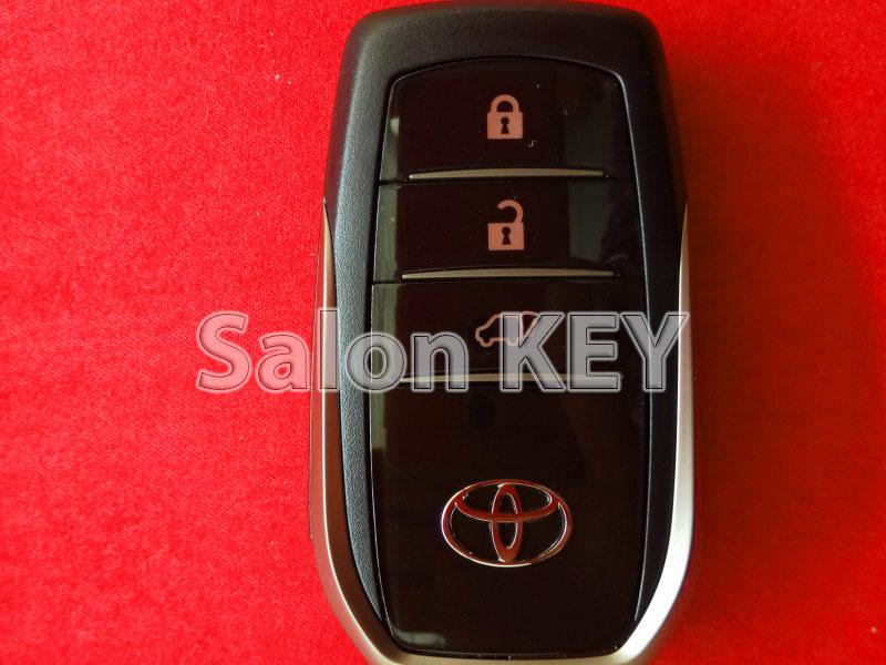 Смарт ключ Toyota Land Cruiser 200 3 кнопки з 2015-2020