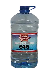 Розчинник 646 "Нові фарби" (5 л)