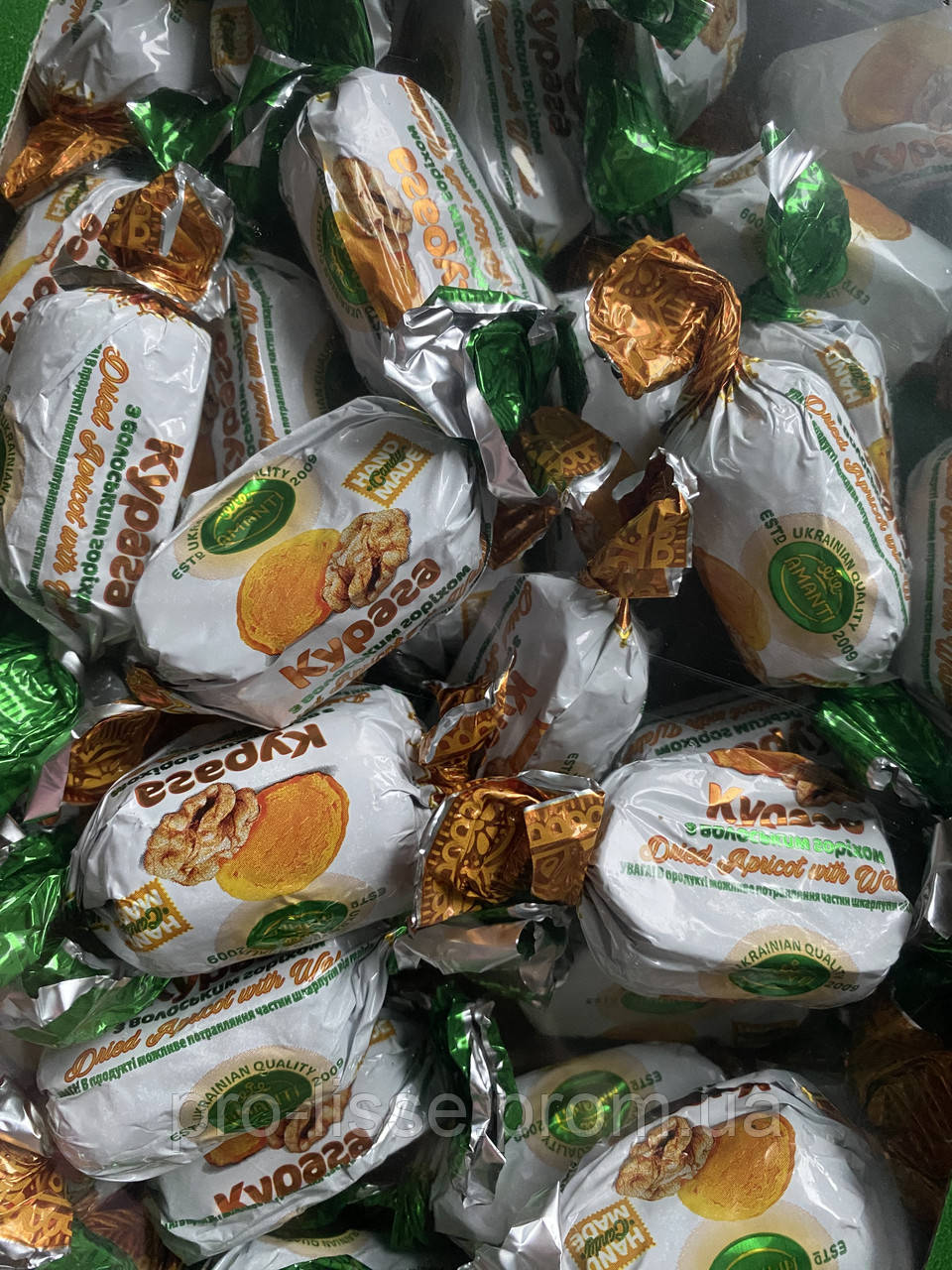 Курага в шоколаде с грецким орехом 1 кг ТМ Amanti (ID#1754136692), цена ...