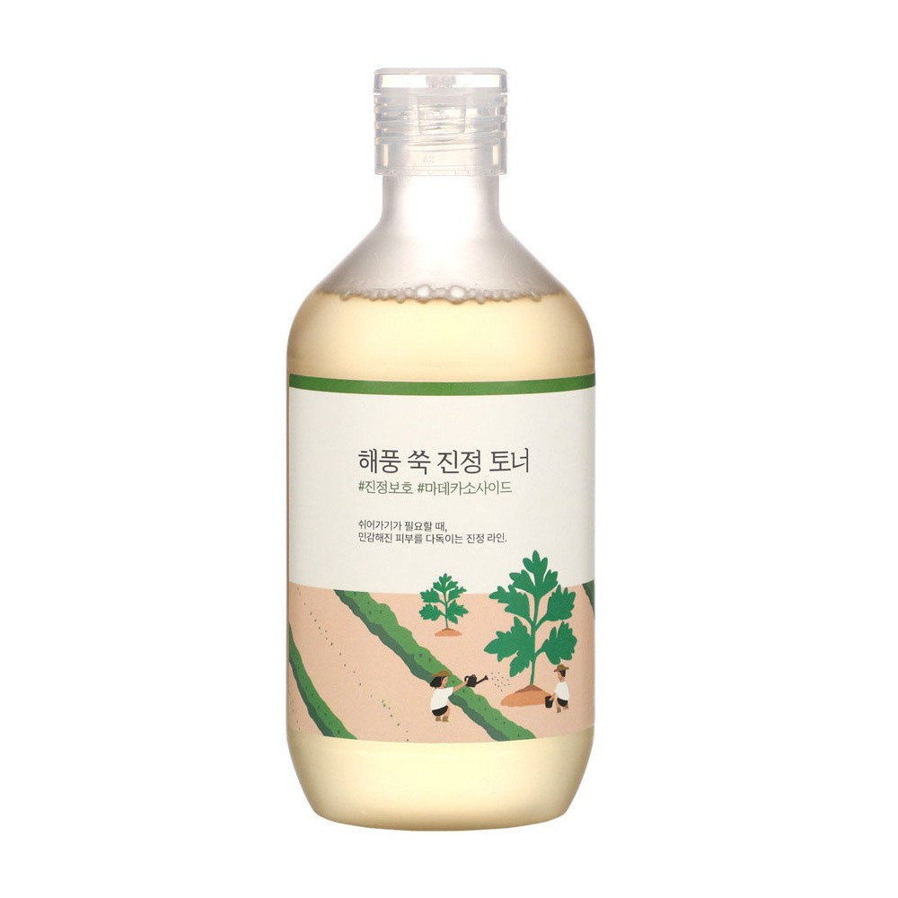Заспокійливий тонер з екстрактом морського полину ROUND LAB Mugwort Calming Toner, 300 мл