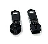 Бігунок Тип 5 для спіральної блискавки чорний, фото 3