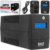 Блок бесперебойного питания UPS Micro 1000 (1000VA/600W/9Ah) LCD VOLT POLSKA