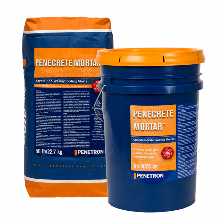 ПЕНЕКРИТ (PENECRETE MORTAR) - гідроізоляційний матеріал для ремонту примикань та швів
