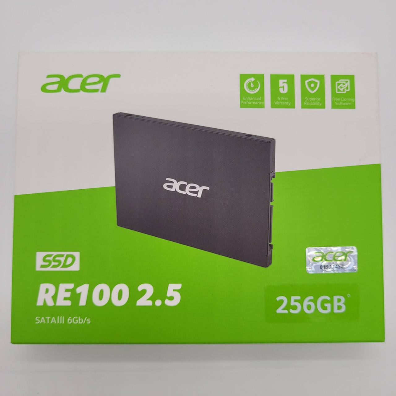 Накопичувач SSD 2.5" 256GB Acer RE100 (RE100-25-256GB) BL.9BWWA.107