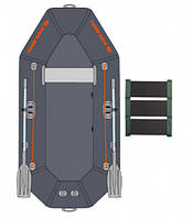 Надувний гребний човен Kolibri K-220T (Колібрі К-220Т), + килимок (K-220T)