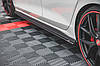 Пороги Volkswagen Golf 8 GTI / GTI Clubsport / R-Line тюнінг обвіс спідниця елерон (Racing V1), фото 3