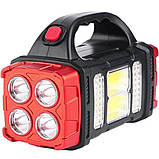 Ліхтар-повербанк на сонячній батареї HB — 1678, фото 4