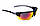 Захисні окуляри Global Vision Hercules-7 (G-Tech red), дзеркальні червоні, фото 3