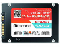 SSD накопитель Mibrand Spider 120Gb SATA3 2.5" 3D TLC (MI2.5SSD/SP120GBST) (код 1380644)