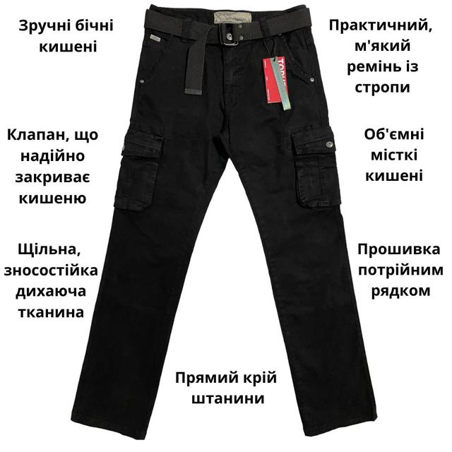 Опис штанів карго Iteno Опис штанів карго Iteno