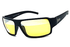 Окуляри для водія (антифари) Matrix-770871 polarized (yellow), жовті лінзи з дзеркальною смужкою