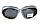 Окуляри захисні з ущільнювачем Global Vision Outfitter Metallic (gray) Anti-Fog, чорні в сірій оправі, фото 3