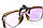Полярізаційна накладка на окуляри (жовта), фото 9