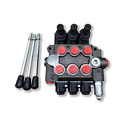 MV045306M Гідророзподільник (3 секції, 3/8''-1/2'', 50 Qmax L/m