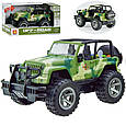 Джип військовий інерційний "Off-road" ЗСУ СИНІЙ арт. WY 391 A/B, фото 2