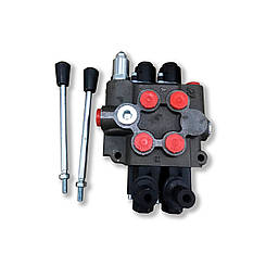 MV045222M Гідророзподільник (2 секції, 3/8''-1/2'', 50 Qmax L/m)