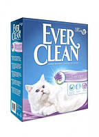 Наполнитель для кошачьего туалета бентонитовый Ever Clean Lavander с ароматом лаванды 6 л. Кошачьи наполнители