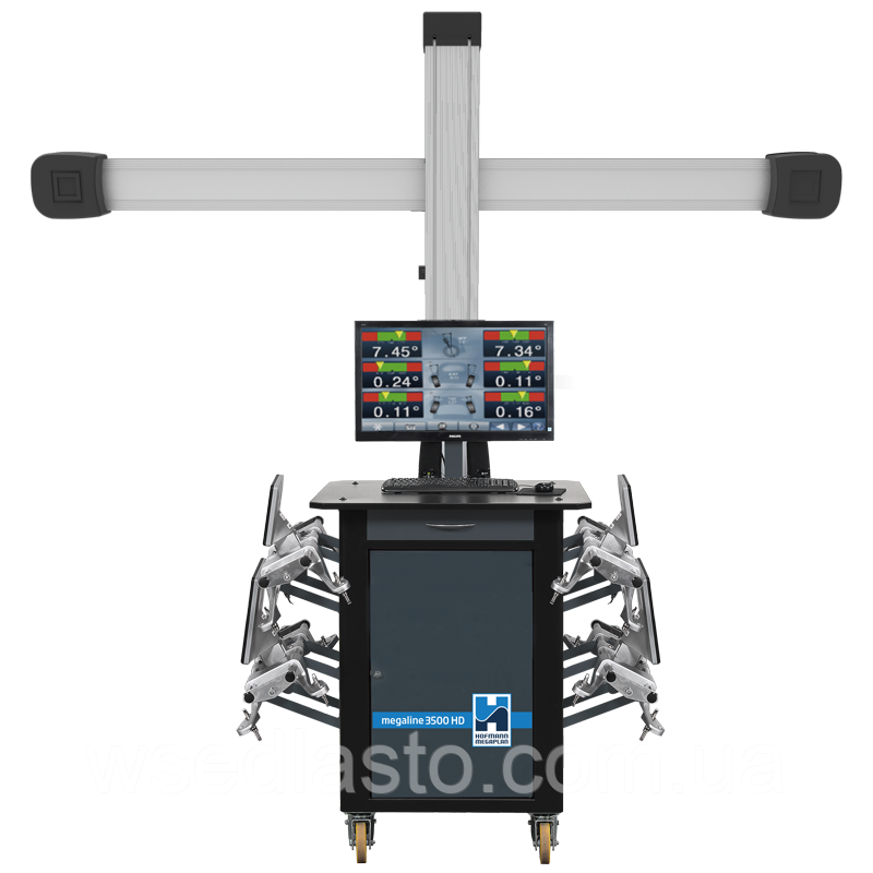 Стенд 3D "разав-сходження" Hofmann Megaplan Megaline 3500