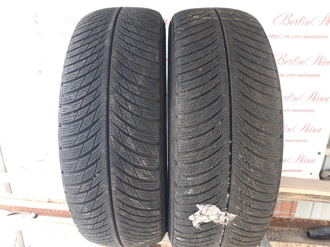 .Пара зимніх шин 235/60/18 Michelin Pilot Alpin5 SUV, 2018рік,з Германії без пробігу по Україні