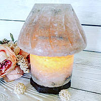 Соляной светильник Торшер 4-5 кг с белой лампочкой