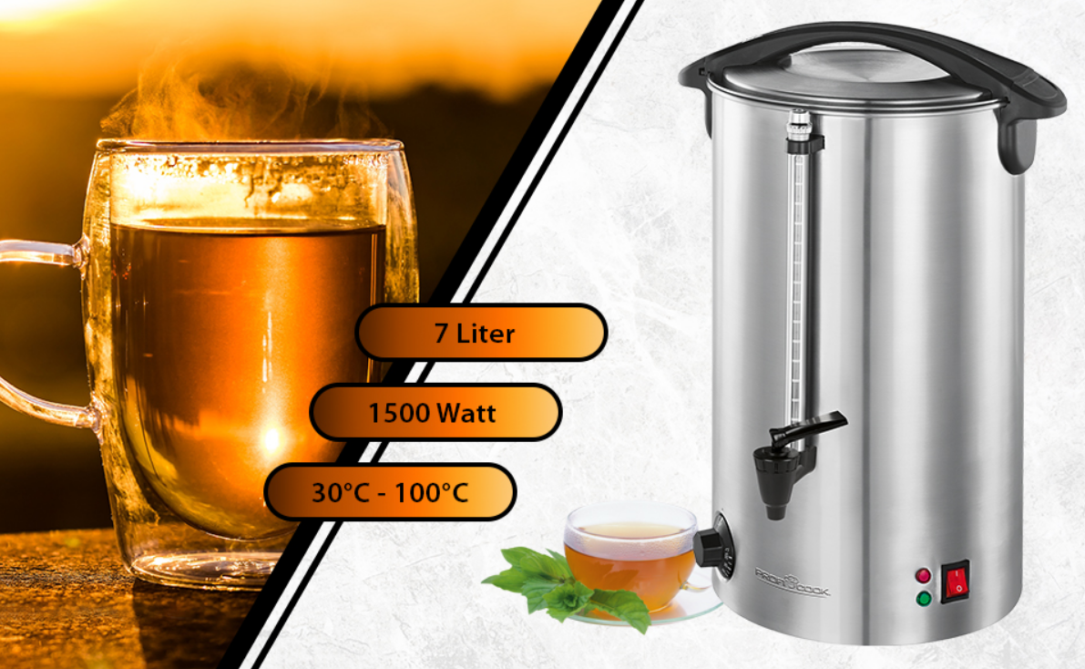 Термопот для глінтвейну чаю кави 7л ProfiCook PC-HGA 1196, фото 1