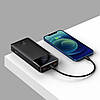 Повербанк зовнішній акумулятор із швидкою зарядкою 20Вт Baseus Bipow Power bank 20000mAh 20W оригінал, фото 7
