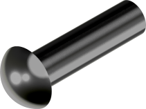 Заклепка пкр.гл. бп 2/8 St DIN 660