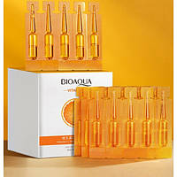 Сыворотка для лица Bioaqua Vitamin C Moisturizing Essence с витамином С в ампулах, 2млх20