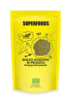 Конопляний протеїн органічний Bio Planet Superfoods 150 грамів