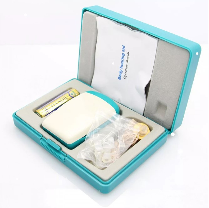 Слуховий апарат внутрішньовушний Axon F-18 підсилювач слуху звуку