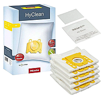 Набор мешков (5 шт) HyClean KK + фильтр мотора + выходной пылесоса Miele 10123260 (41996587EU1)