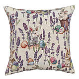 Наволочка гобеленова одностороння Limaso 45х45 см.., на подушку, фото 7