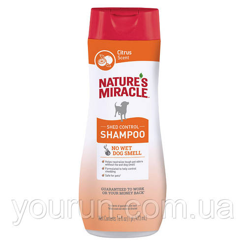 Купить Nature`s Miracle Shed Control Shampoo - Шампунь против линьки с ...