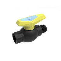 Кран кульовий D32 ВН 1"х1" (ПП)